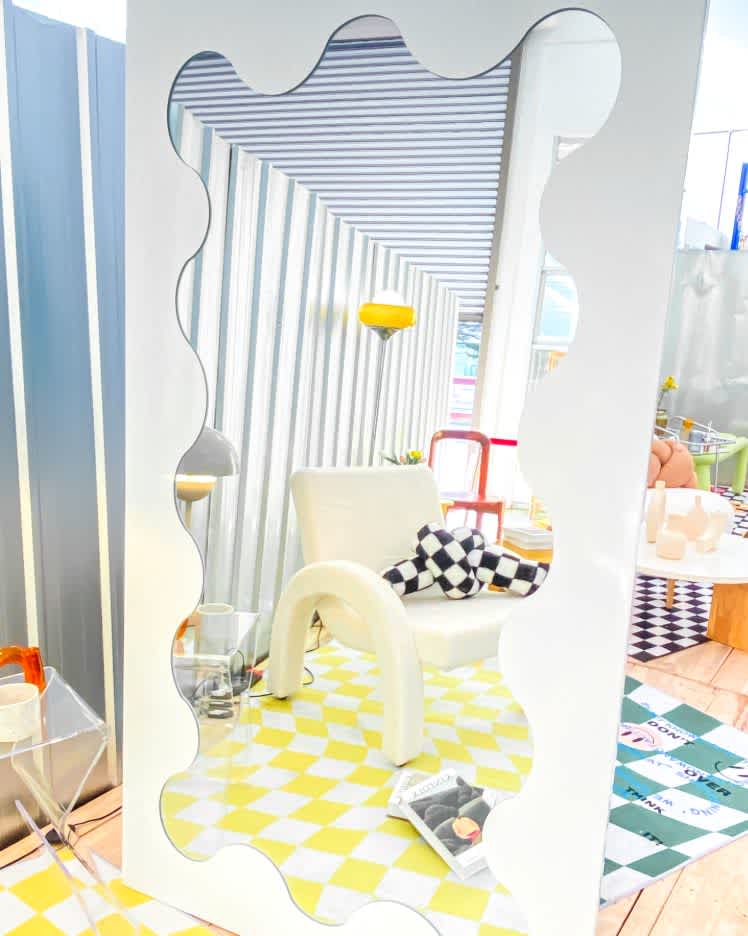 Curated 04 - Gustaf Stand Mirror