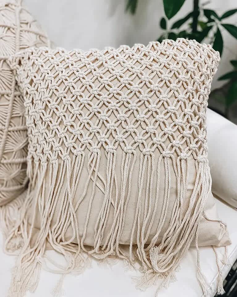 Pillow Cover Macrame 03