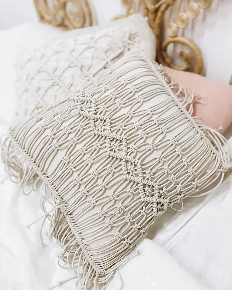 Pillow Cover Macrame 02