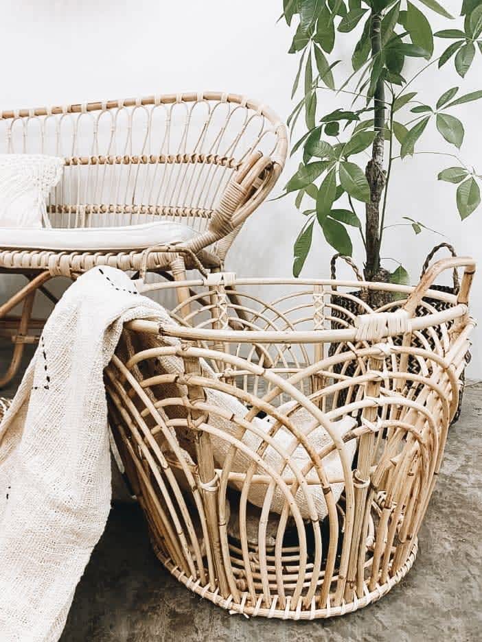 Melinda Rattan Basket