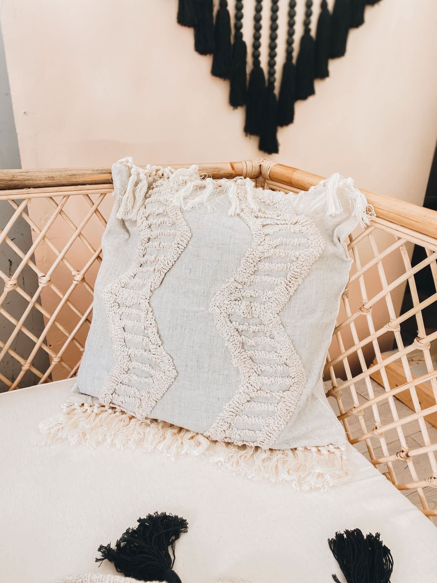 Pillow Cover Macrame 05