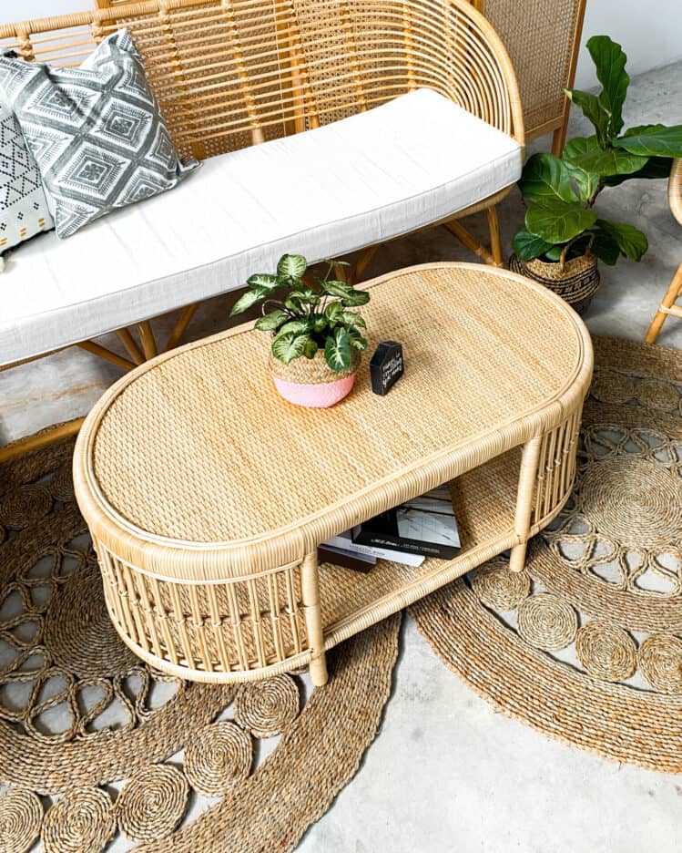 Melisa Rattan Coffee Table