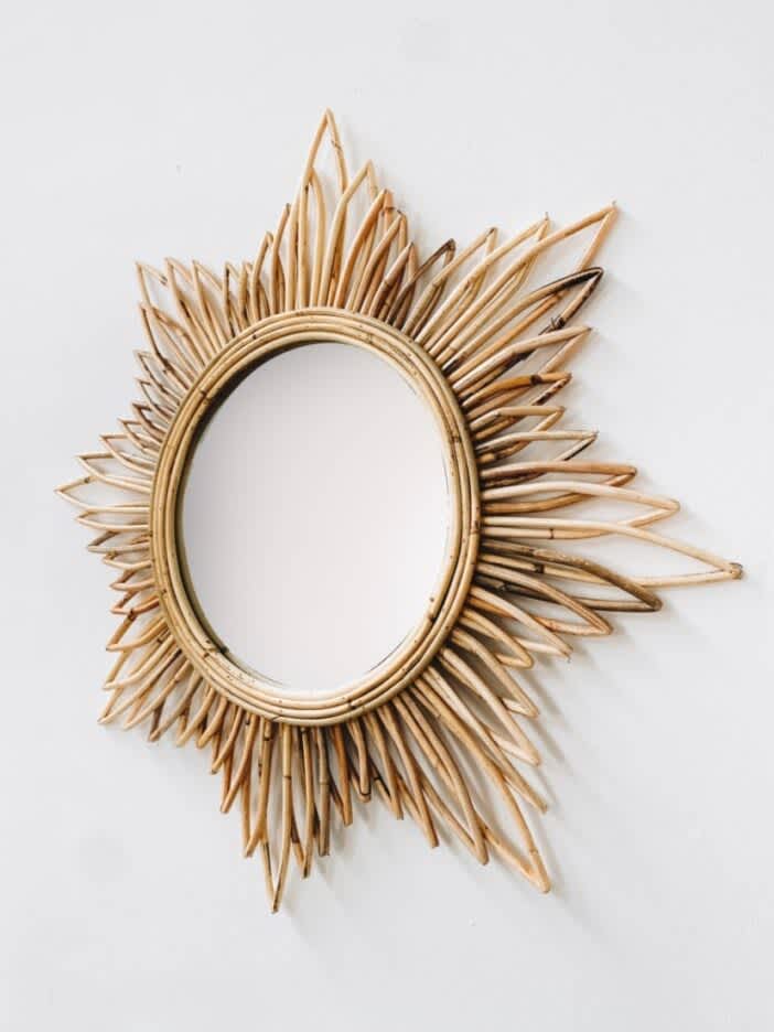 Rattan Wall Mirror 19