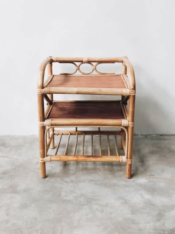 Shoe Rattan Rack