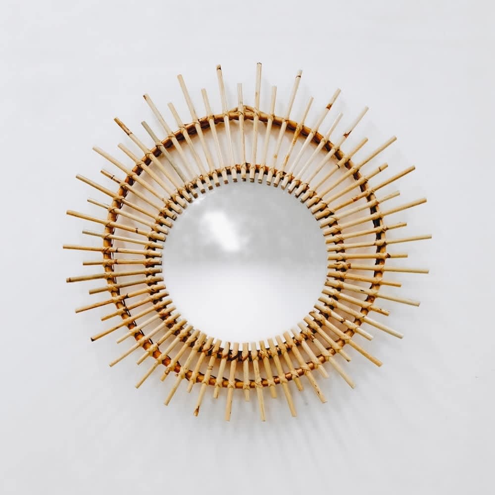 Rattan Wall Mirror 11
