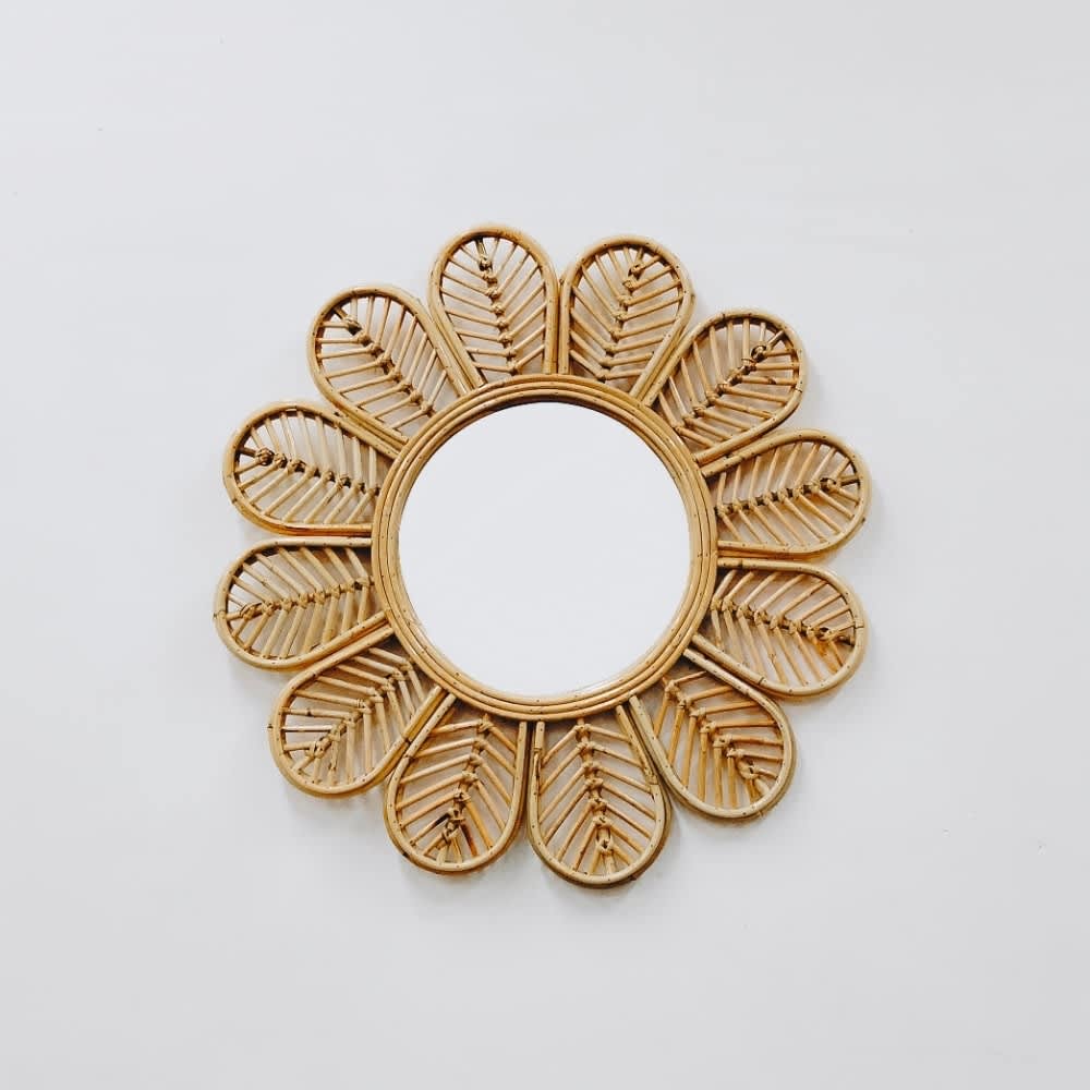 Rattan Wall Mirror 13