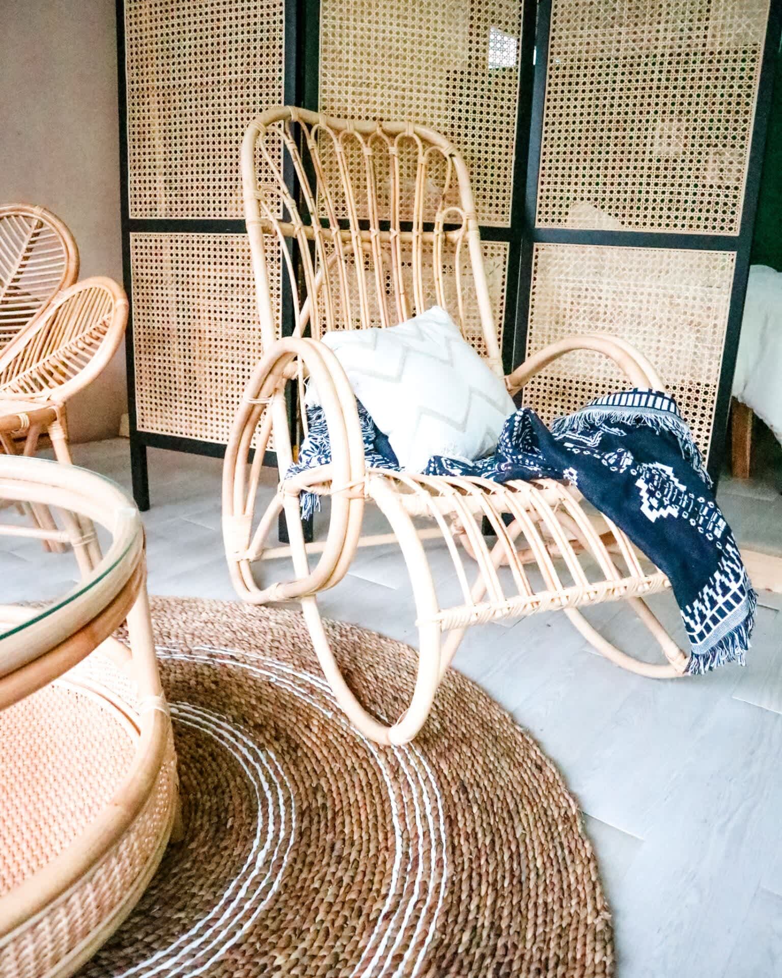 Midi Rattan Lazy Chair