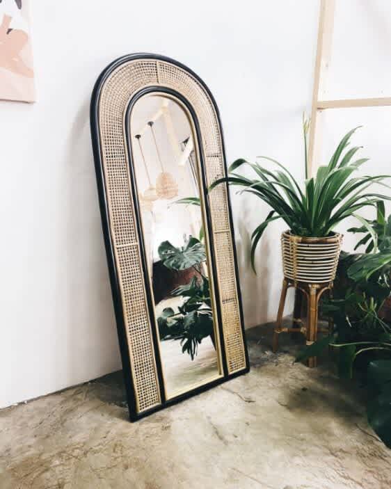Estuari Rattan Mirror