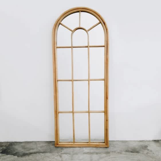 Rome Rattan Mirror