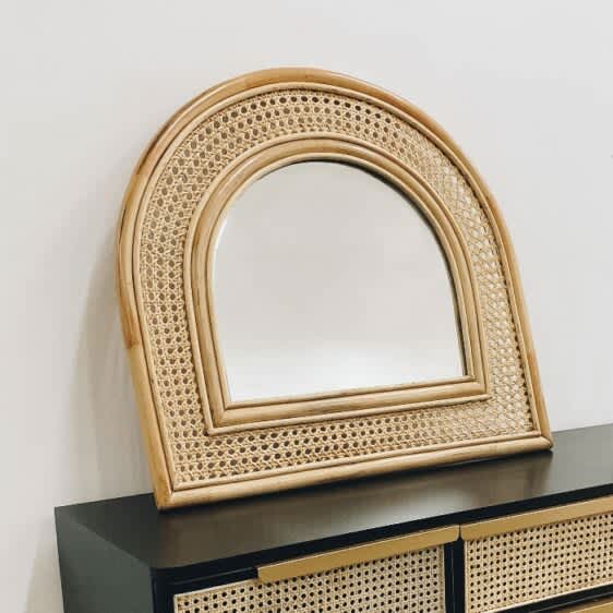Banurrasmi Rattan Mirror