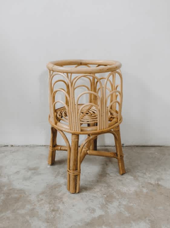 Kale Rattan Plant Pot