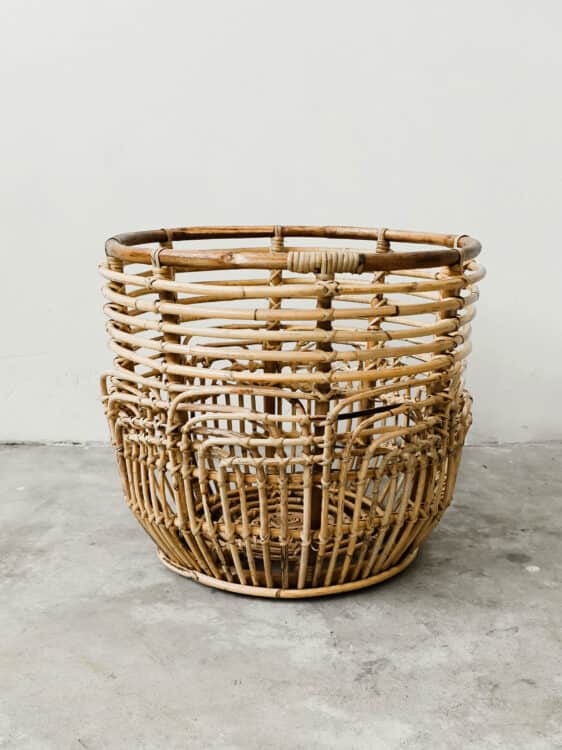 Clarity Rattan Basket