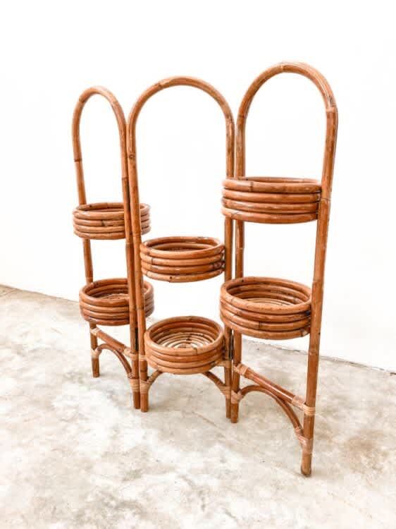 Trio Rattan Plant Pot