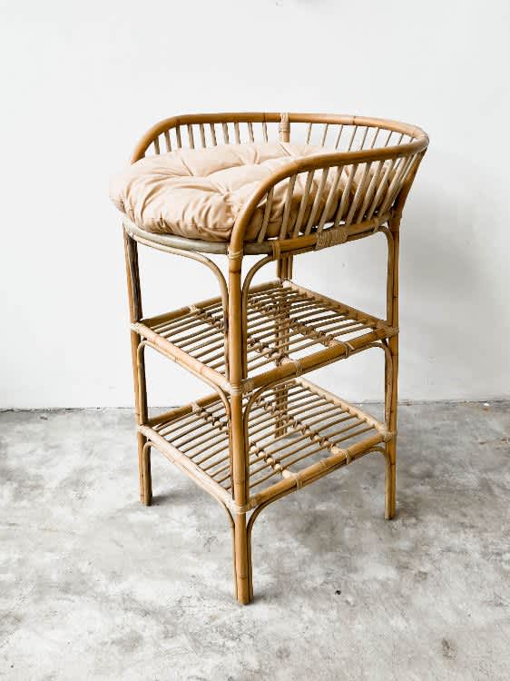 Placidity Rattan Nursery Shelf