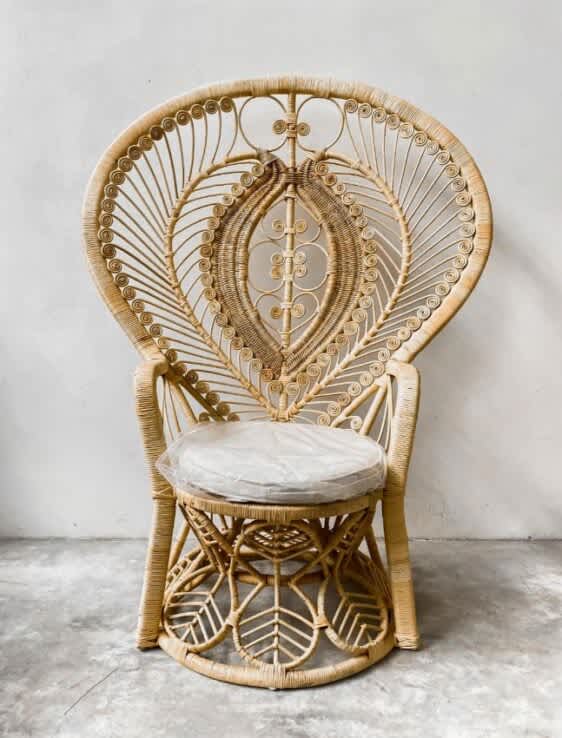 Splendid Rattan Peacock Chair