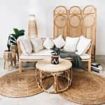 Glitch Rattan Sofabed