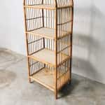 Curvy Rattan Rack / Shelf