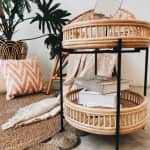 Athena Rattan Side Table