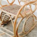 Zafia Rattan Rocking Chair