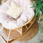 Papasan Rattan Swaddle Chair