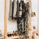 Adult Rattan Clothe Rack