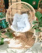 Cocoon Rattan Lounge Chair