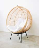 Cocoon Rattan Lounge Chair