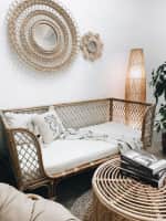 Clarissa Rattan Daybed C - Natural