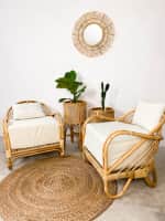 Malika Rattan Lounge Chair