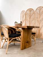 Vintage Rattan Dining Chair