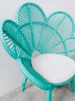 Mekar Flower Rattan Chair (New Colourway)