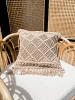 Pillow Cover Macrame 01