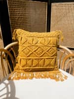 Pillow Cover Macrame 01