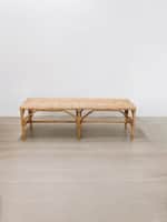 Lana Rattan Bench