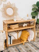 Agita Rattan Console Table