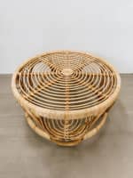 Sustainable Rattan Round Table