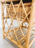 Janie Rattan Side Table