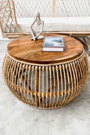 Holistic Rattan Coffee Table