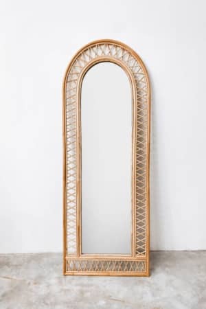 Miami Rattan Mirror