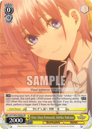 One Step Forward, Ichika Nakano (Holo)