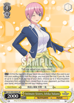 Intimate Sisters, Ichika Nakano (Holo)