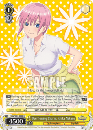 Overflowing Charm, Ichika Nakano