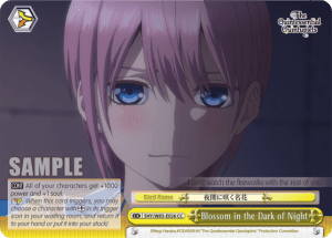 Blossom in the Dark of Night