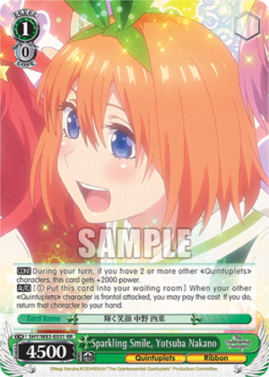 Sparkling Smile, Yotsuba Nakano