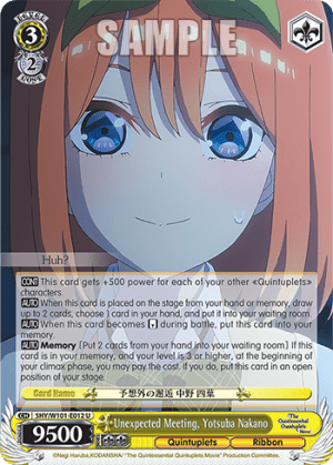 Unexpected Meeting, Yotsuba Nakano