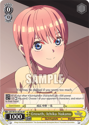 Growth, Ichika Nakano (Holo)