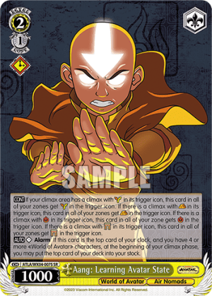 Aang: Learning Avatar State (Holo)