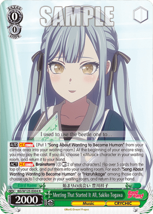 Meeting That Started It All, Sakiko Togawa