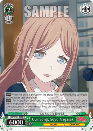 Our Song, Soyo Nagasaki