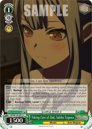 Taking Care of Dad, Sakiko Togawa